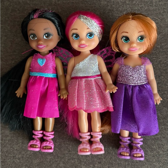 Other - Sparkling Fairy Doll Trio Set